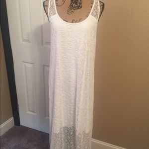 Tommy Bahama XL White Laced Maxi - Reg. $112